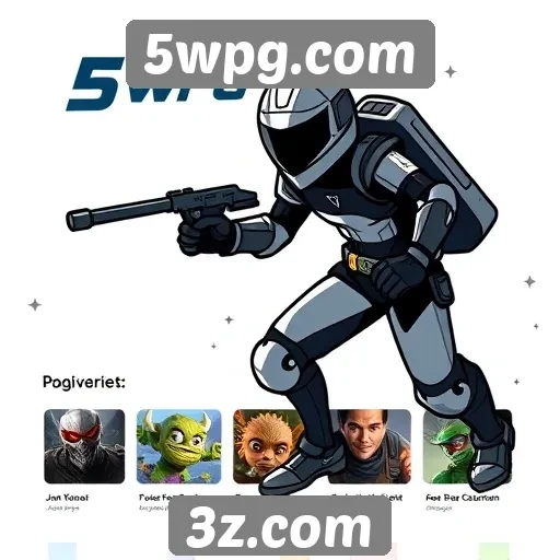 Trajetória de crescimento do 5wpg.com no mercado de jogos