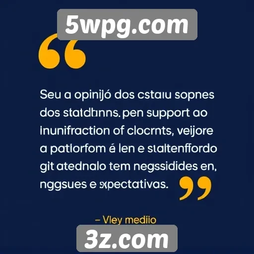 Feedback dos usuários sobre o suporte ao cliente do 5wpg.com
