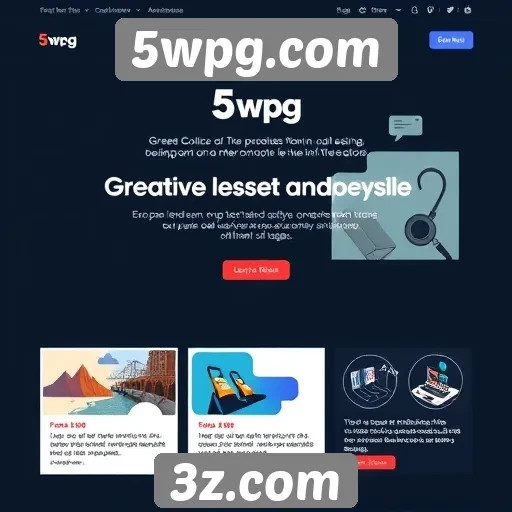 Novidades no design do site 5wpg.com